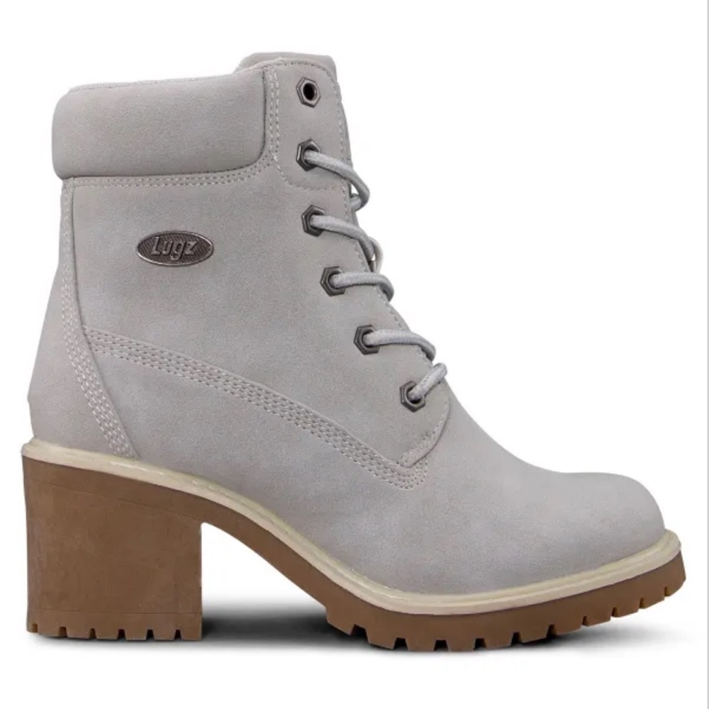 WOMEN'S LUGZ CLOVE HEELED
BOOTIES SIZE 7.5